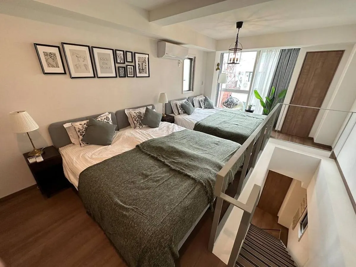 上野駅徒歩５分シングルベッド４台+ソファベッド２台 1Ldk Apartment Tokyo