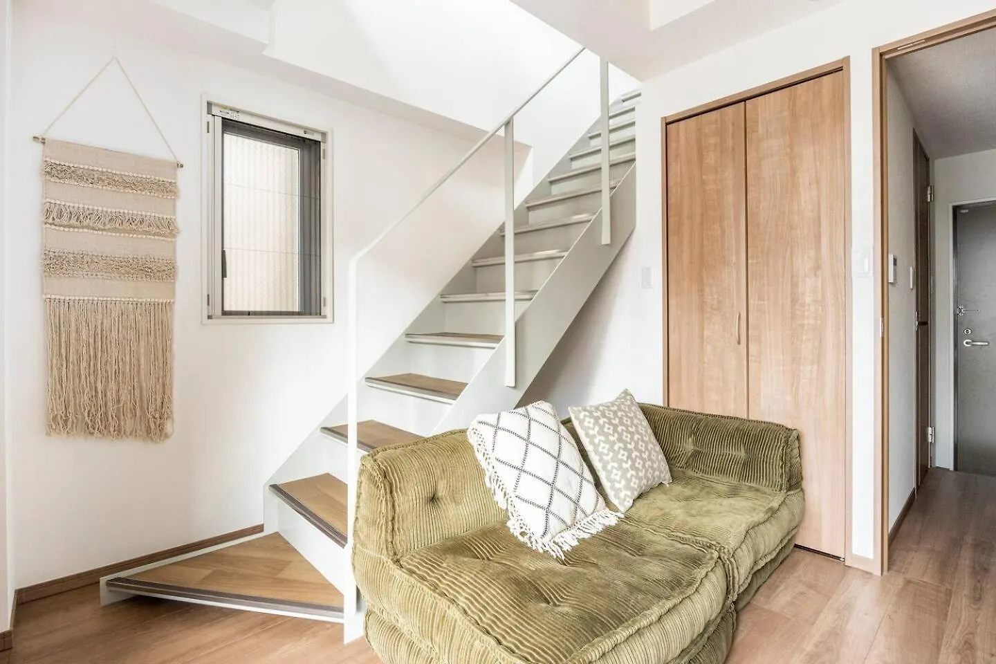 Apartmán 上野駅徒歩５分シングルベッド４台+ソファベッド２台 1Ldk Prefektura Tokio